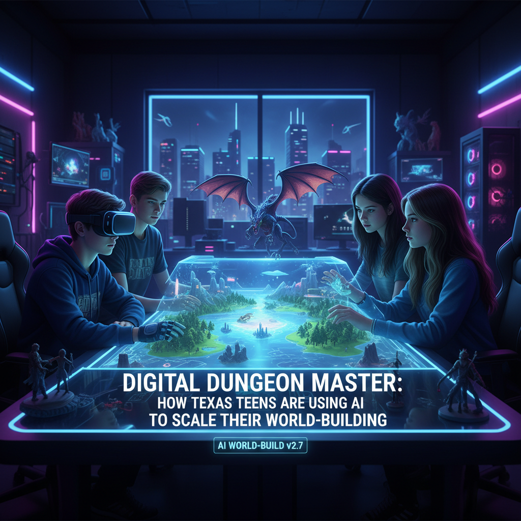 Hero image for Digital Dungeon Master: How Texas Teens are Using AI to Scale Their World-Building