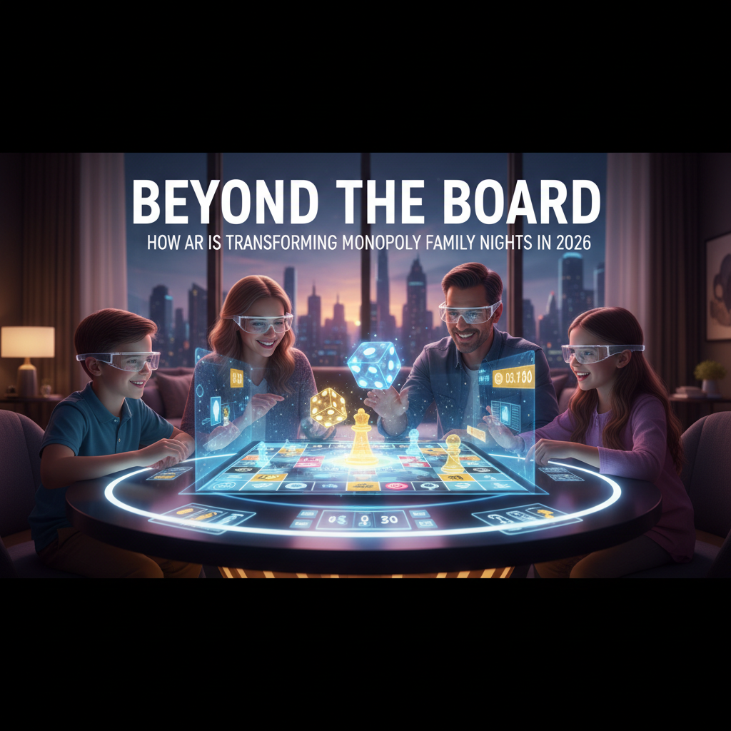 Hero image for Beyond the Board: How AR is Transforming Monopoly Family Nights in 2026