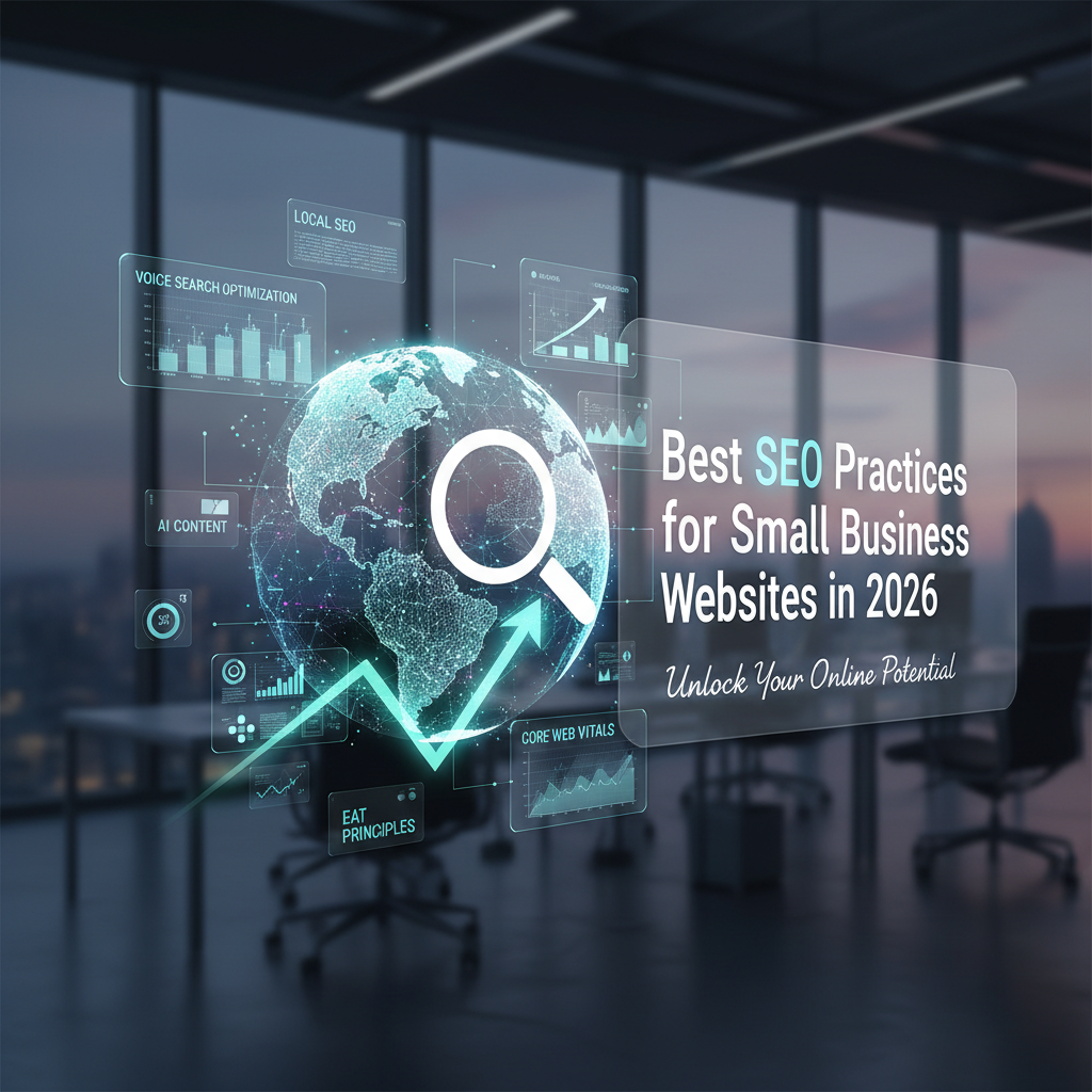 Hero image for Best SEO Practices for Small Business Websites in 2026