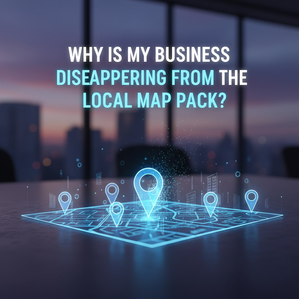 Hero image for Why is My Business Disappearing from the Local Map Pack?