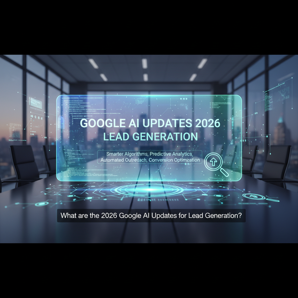 Hero image for What are the 2026 Google AI Updates for Lead Generation?