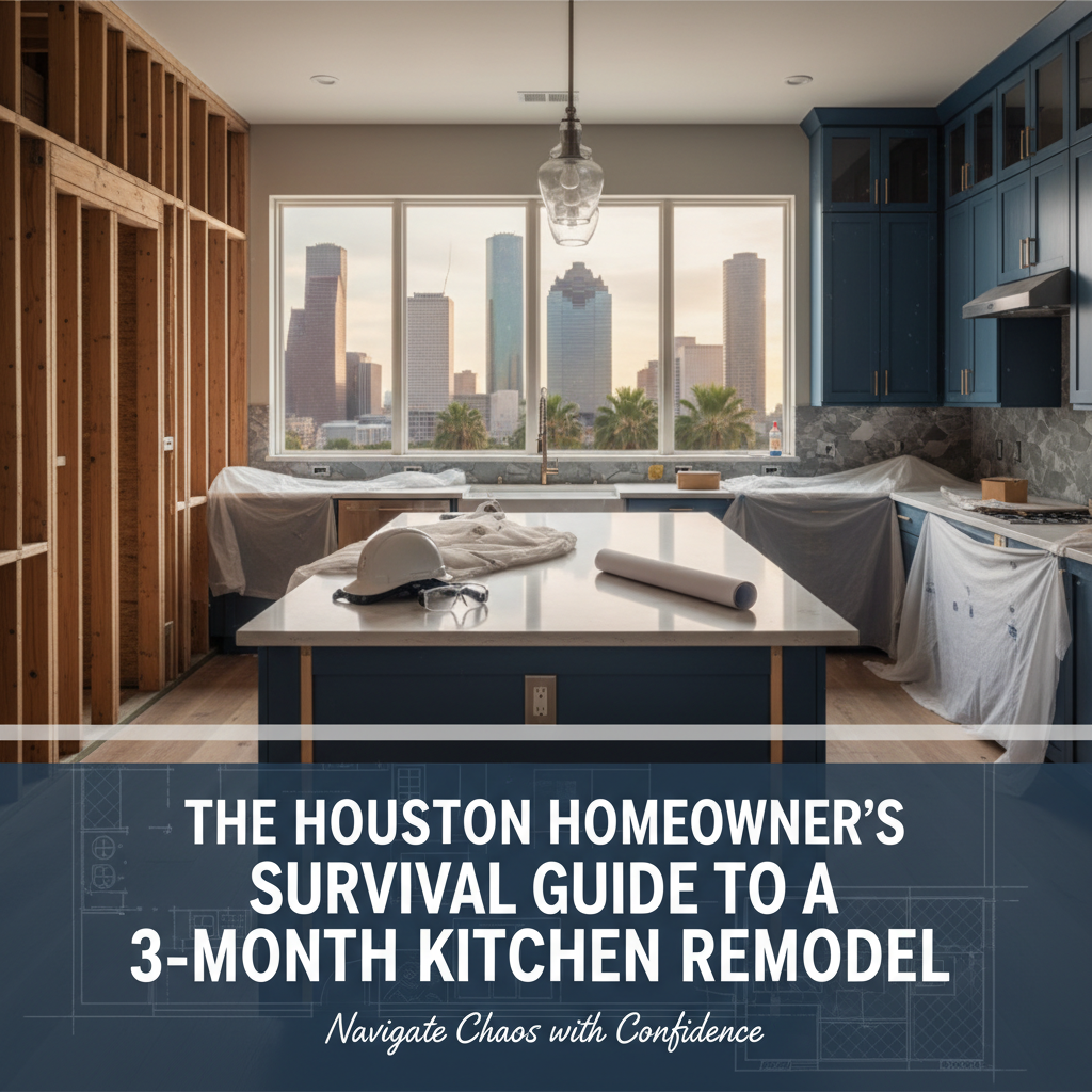 Hero image for The Houston Homeowner’s Survival Guide to a 3-Month Kitchen Remodel