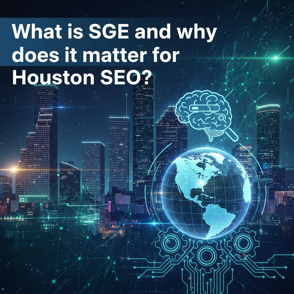 Hero image for What is SGE and why does it matter for Houston SEO?