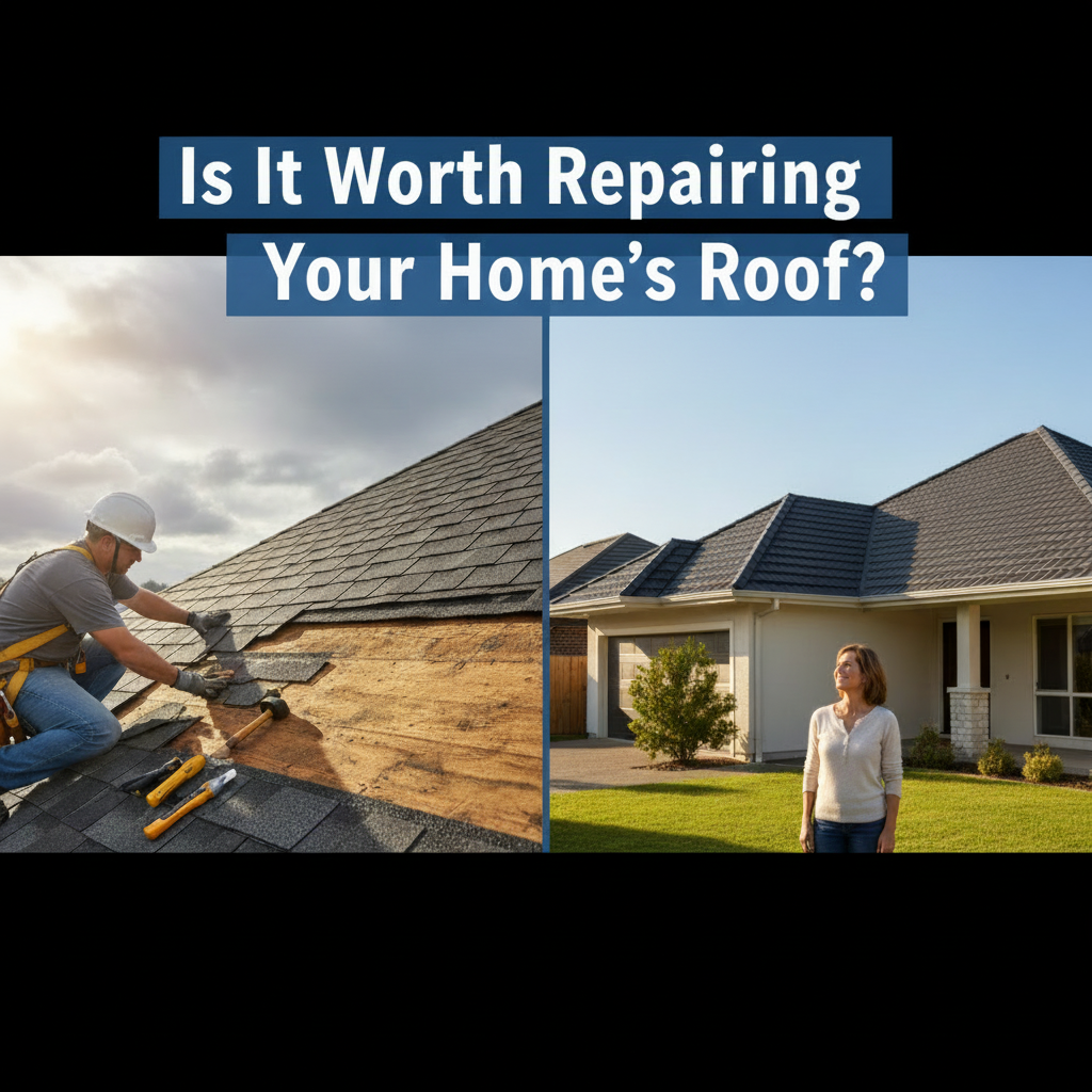 Hero image for Is It Worth Repairing Your Home's Roof?
